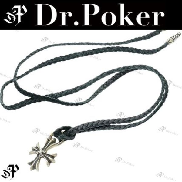 【Chrome Hearts】ダブル CH プラスペンダント ネックレス