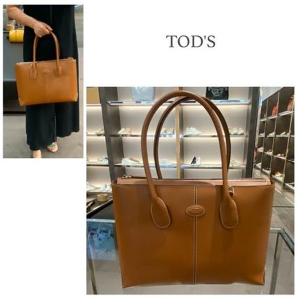 セール関税込★TOD'S★ショルダーストラップ付トートバッグ