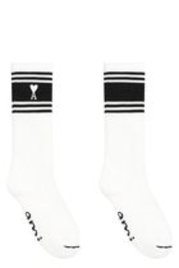 【関税込】AMI PARISアミパリス Ami de Coeur Striped Socks