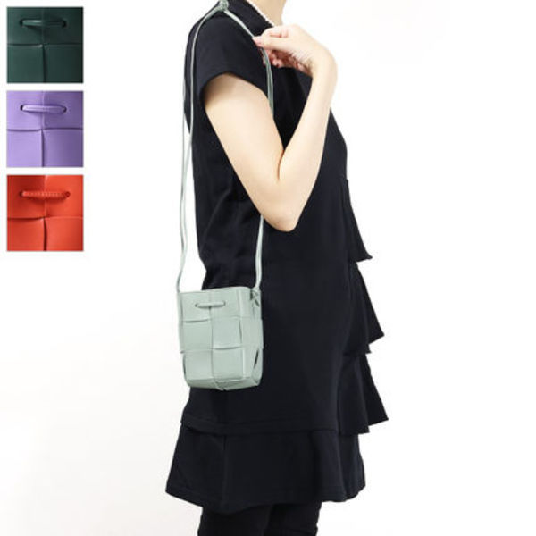 BOTTEGA VENETA ボッテガヴェネタ カセット ミニ バケットバッグ