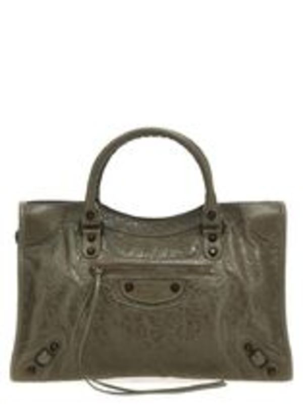 Balenciaga Le City Medium Tote Bag In Arena