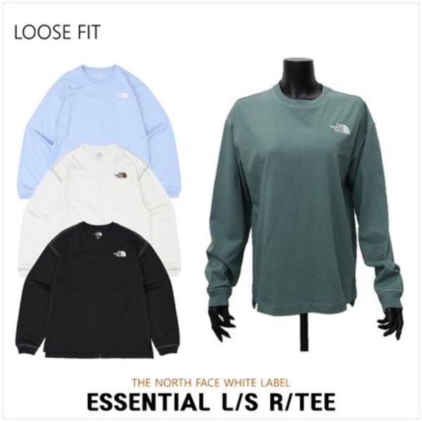 [ノースフェイス]ESSENTIAL 長袖 ラウンドTシャツ★25SS★男女★