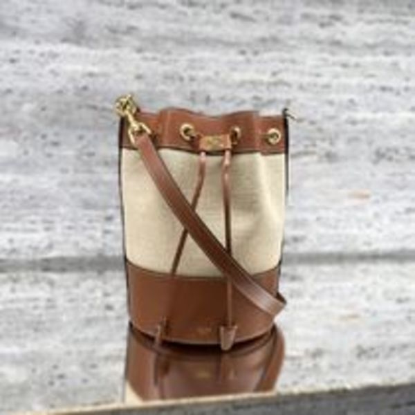 CELINE 春夏人気 スモール ドローストリング バッグ CABAS MARIN