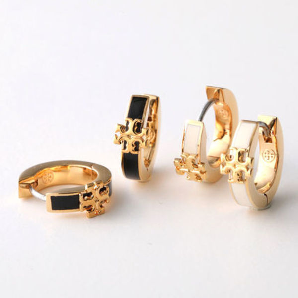 TORY BURCH ピアス Kira Enamel Huggie キラ 155515