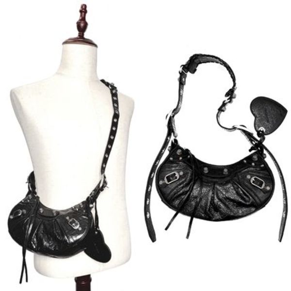 BALENCIAGA  Le Cagole カゴール XS レザーショルダーバッグ