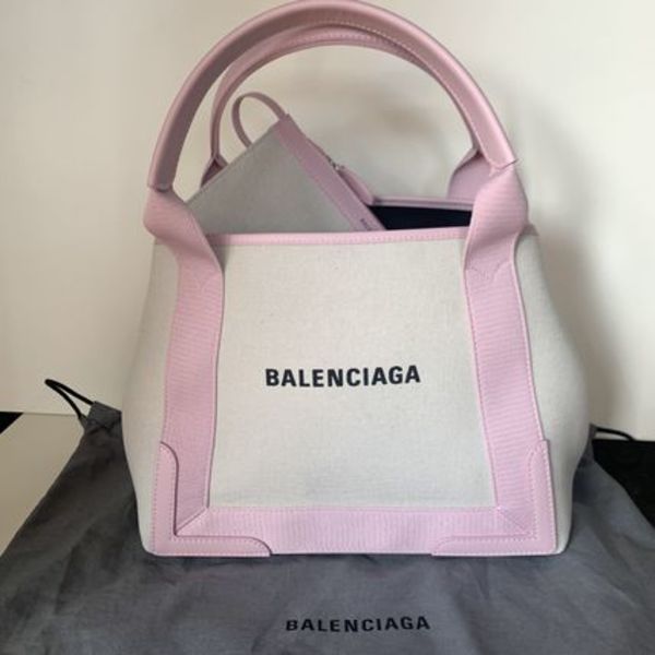 春色で欲しい〜♪♪BALENCIAGA☆CABAS キャンバス  トート S