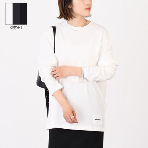 【国内即発】JILSANDER 3パックTシャツロングスリーブセット