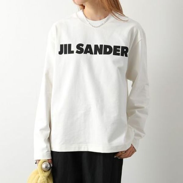 JIL SANDER  長袖 Tシャツ J02GC0107 J45047 ロゴ ロンT