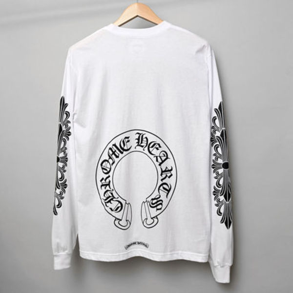【確保済】 CHROME HEARTS フローラルクロス ホースシュー T