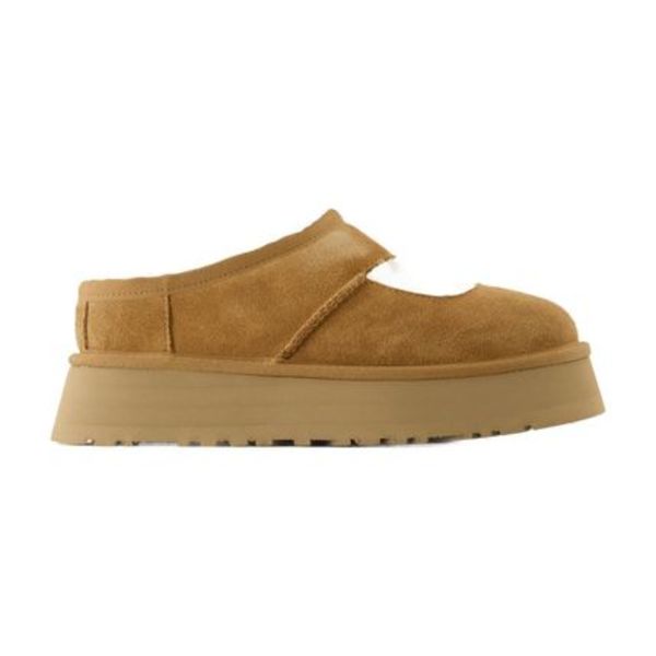 W Bea Mary Jane Mules - UGG - Leather - Brown