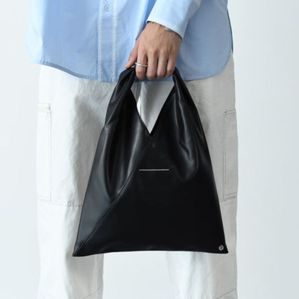 【国内即発】MM6 MAISON MARGIELA JAPANESEフェイクレザートート