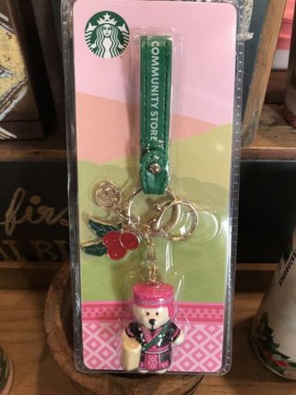 スタバ タイ限定 キーチェーン ベアリスタ 民族衣装
