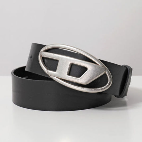DIESEL ベルト B-1DR X08516 PR666 レザー ロゴ