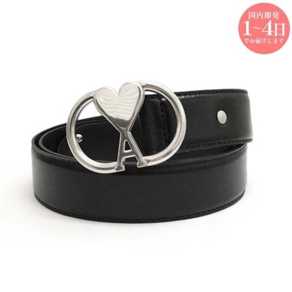 【新品・国内即発】AMI PARIS UBL105.AL0051 0014 ベルト