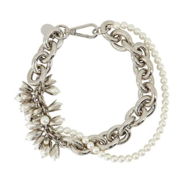 Flower Necklace - Simone Rocha - Pearl - Silver