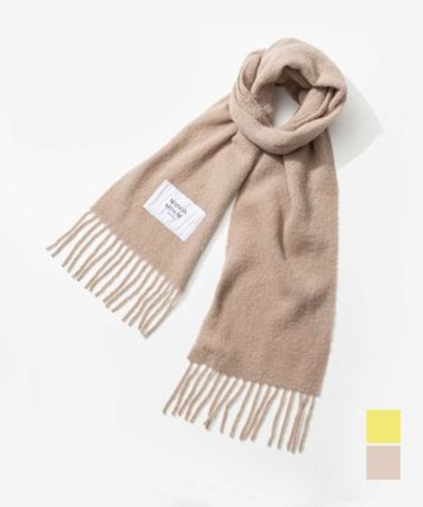 MAISON KITSUNE LW06206WA0022 マフラー BABY ALPACA