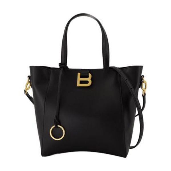 Hourglass Soft Small Shopper Bag - Balenciaga - Leather - Bl