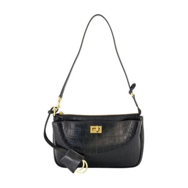Rodeo Sling Shoulder Bag - Balenciaga - Leather - Black