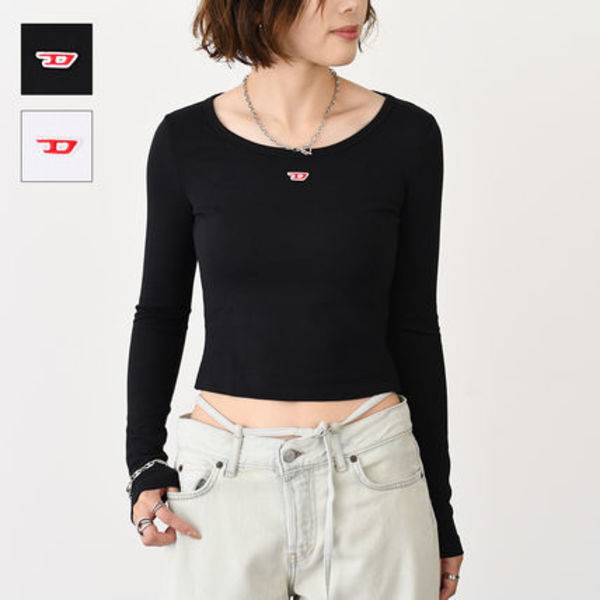 【国内即発】DIESEL T-BALLET-D リブ長袖Tシャツ