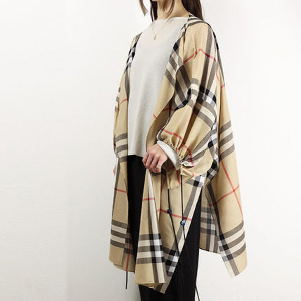 Burberry バーバリー ケープ ポンチョ アウター ジャケット