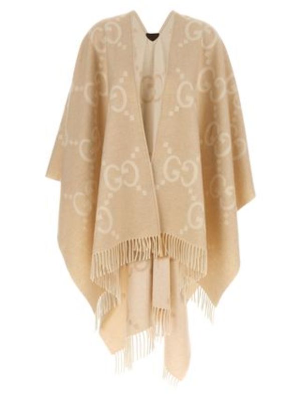 GUCCI 'GG' reversible cape