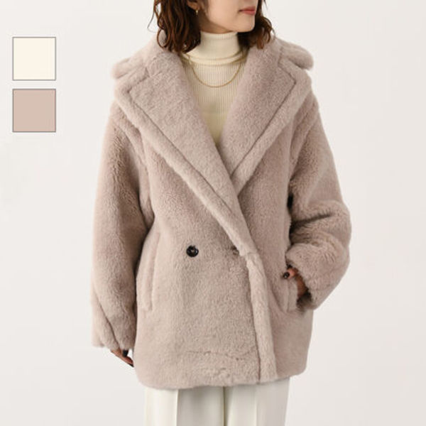 【国内即発】Max Mara OLGA オルガ テディベア ショート コート