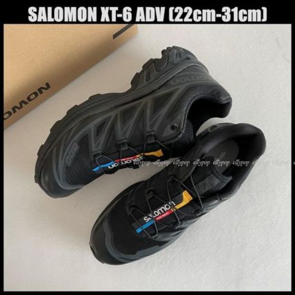 SALOMON★XT-6 ADV Black サロモン スニーカー ブラック