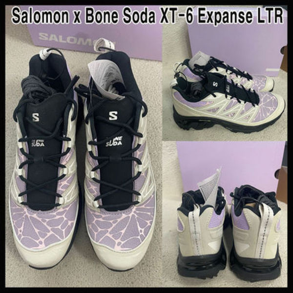 ☆SALOMON X BONE SODA☆ XT-6 EXPANSE LTR VANILLA ICE BLACK