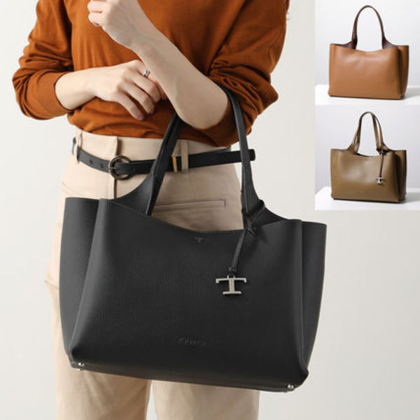 TODS トートバッグ XBWAPAF9300QRI T TIMELESS Tタイムレス