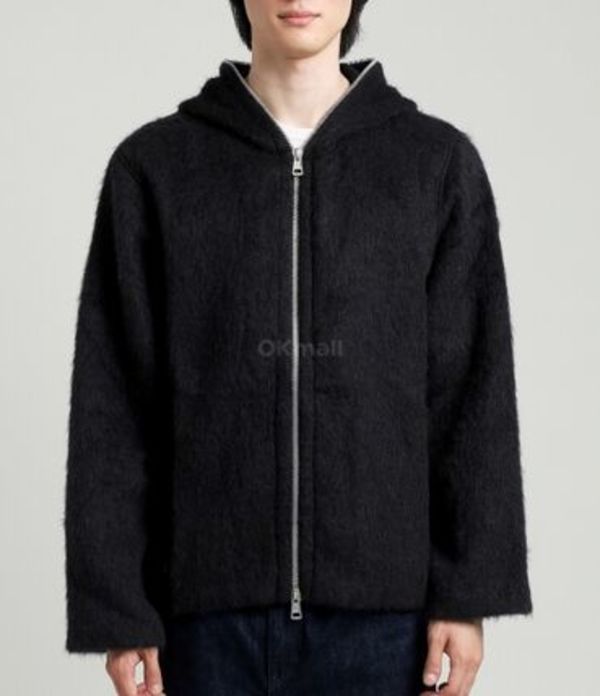 OUR LEGACY|JACKETS (FULL ZIP HOOD Black Hairy Wool (M42