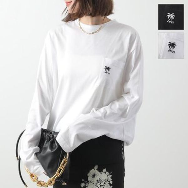 N°21 Tシャツ F031 4157 長袖 カットソー ロンT