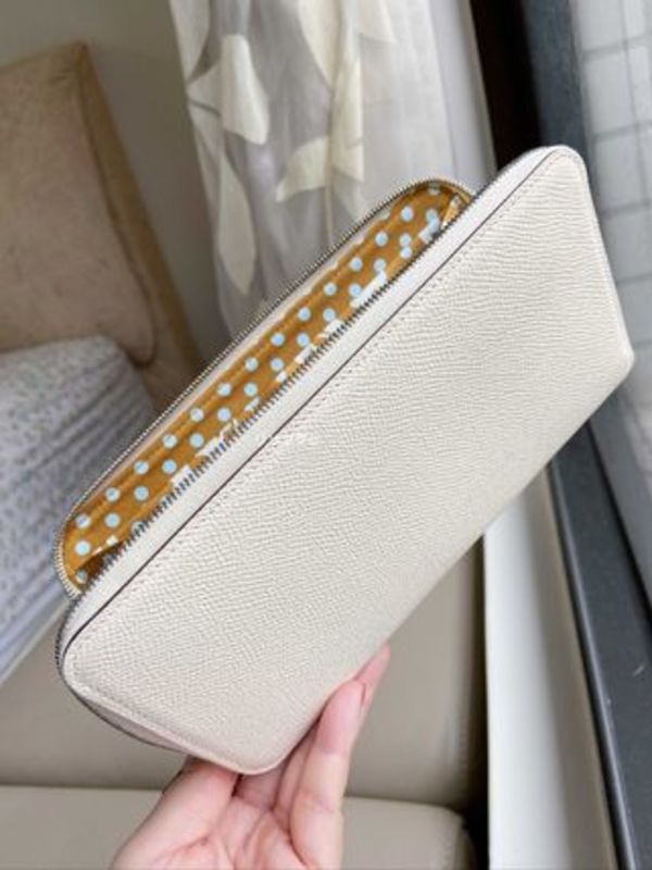 (エルメス)アザップ シルクイン長財布☆ナタ