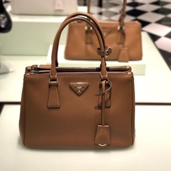 【PRADA】ガレリア スモール サフィアーノレザー バッグ 2WAY