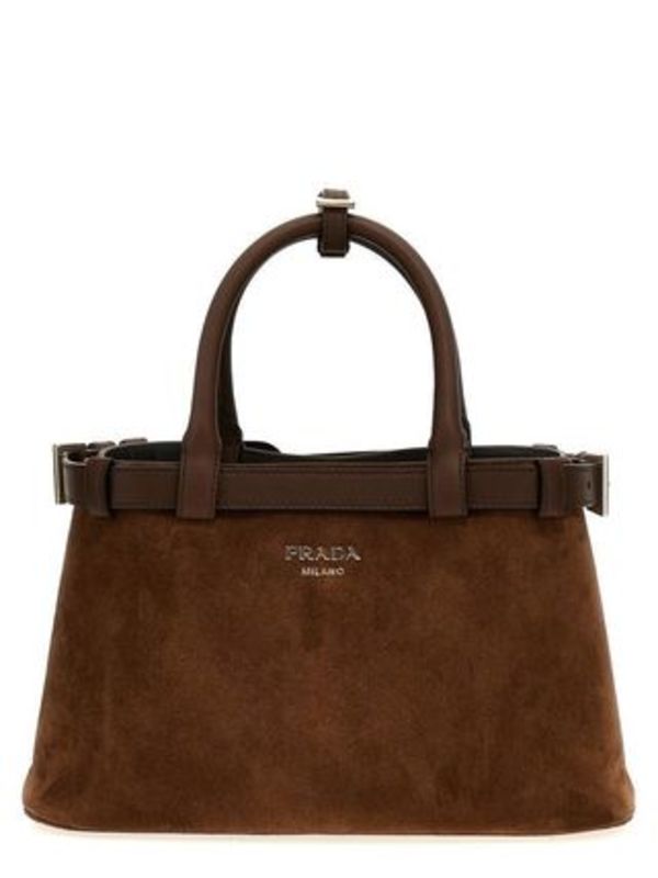 大人の色味◇Buckle スモール バッグ◇PRADA