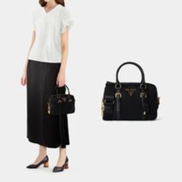 最安値挑戦中★PRADA★ナイロン トートバッグ★ブラック