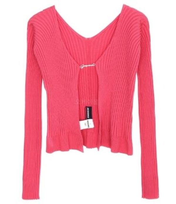 JACQUEMUS|CARDIGANS (La maille Pralu longue (223KN500 2