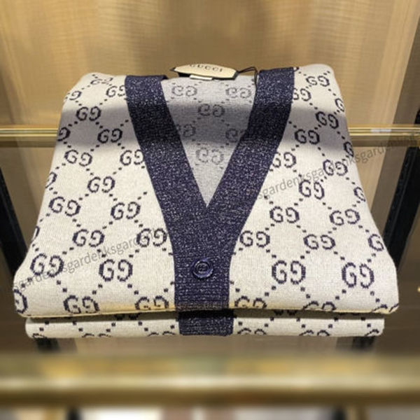 GUCCI★GGコットンジャカード カーディガン★すぐ届く!