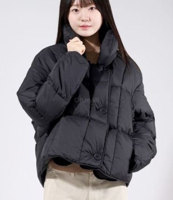 IENKI IENKI|DOWN JACKETS (COZY CLOUD JACKET-MICRO BLACK