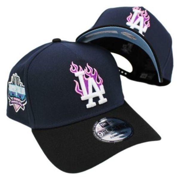 海外モデル New Era MLB LA ドジャース フレイム キャップ