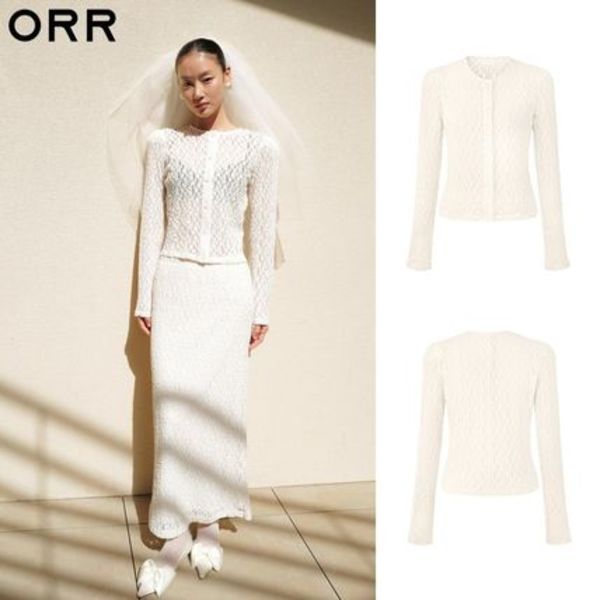 ORR Lace Puff Cardigan