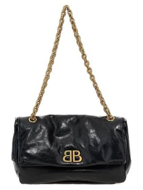 最安値挑戦中★BALENCIAGA★モナコ チェーンバッグ★BLACK
