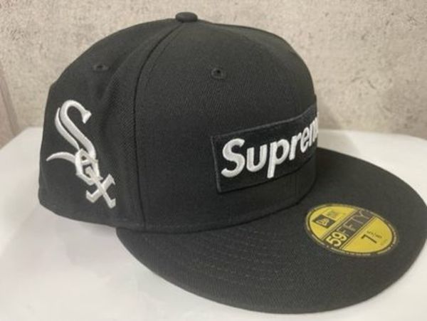 24SS◆手元に在庫有 関税無 国内発SupremeキャップNew Era MLB