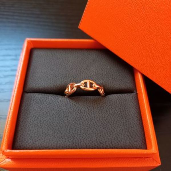 【国内発送】Chaine d'Ancre Enchainee ring, small modelセール
