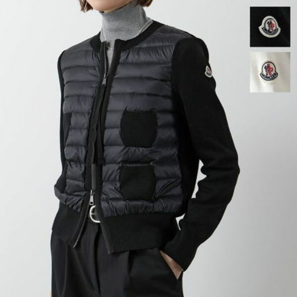 MONCLER ダウンジャケット 9B51000 A9018 ニット切替