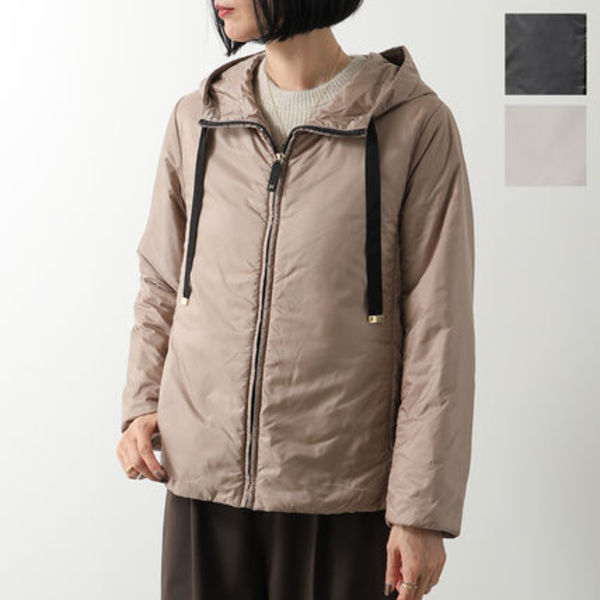 MAX MARA THE CUBE ジャケット GREENH フーデッド