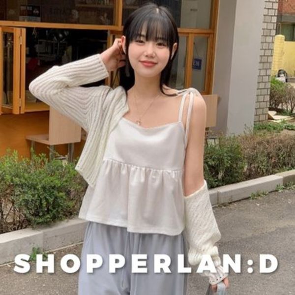 Flower Two Button Knit Bolero Cardigan (3color)