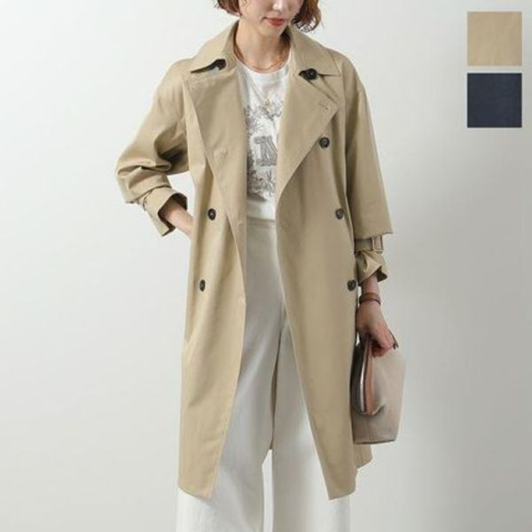 MAX MARA Studio トレンチコート EBRIEN ミドル丈