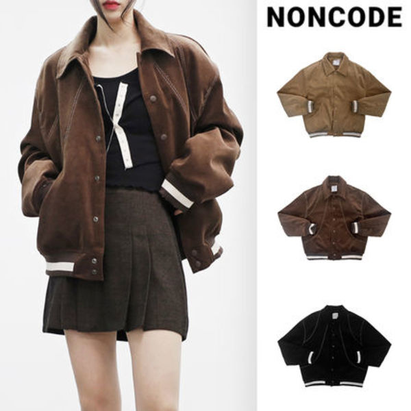 【NONCODE】Gasly collar color matching jumper