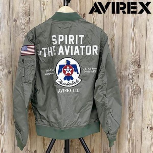 AVIREX アヴィレックス UTILITY MA-1 THUNDERBIRDS ジャケット