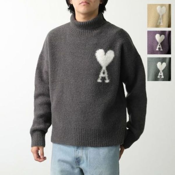 ami paris セーター UKS425.KN0032 ニット アルパカブレンド